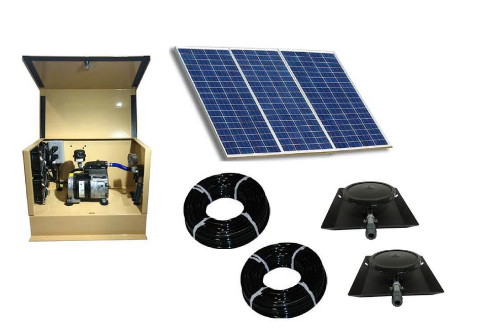 EasyPro SASD12 Deep Water Solar Aeration Complete System – Up to 1.5 acres