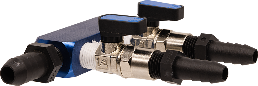 EasyPro Splitter for Higher Flow Water or Air Lines
