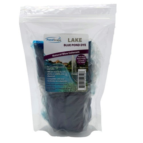 PondScape Blue Pond Dye 4 Water Soluble Packets