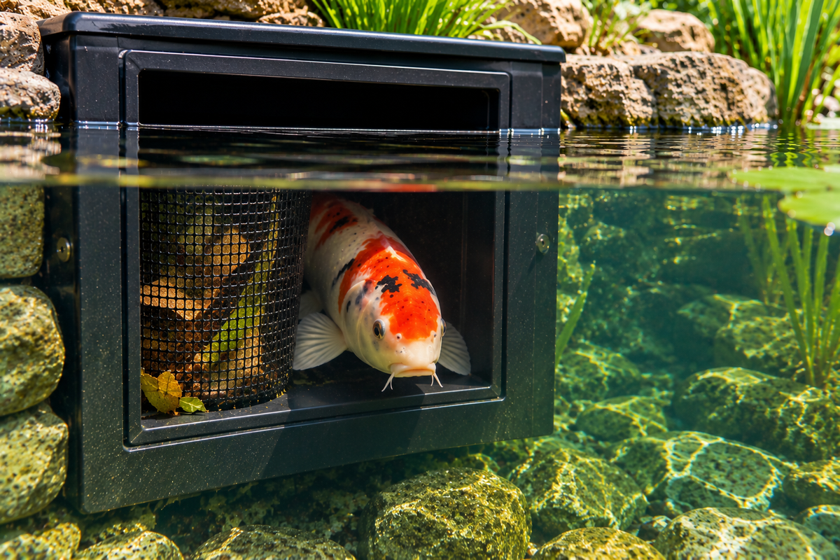 How to Keep Pond Fish Out of a Skimmer