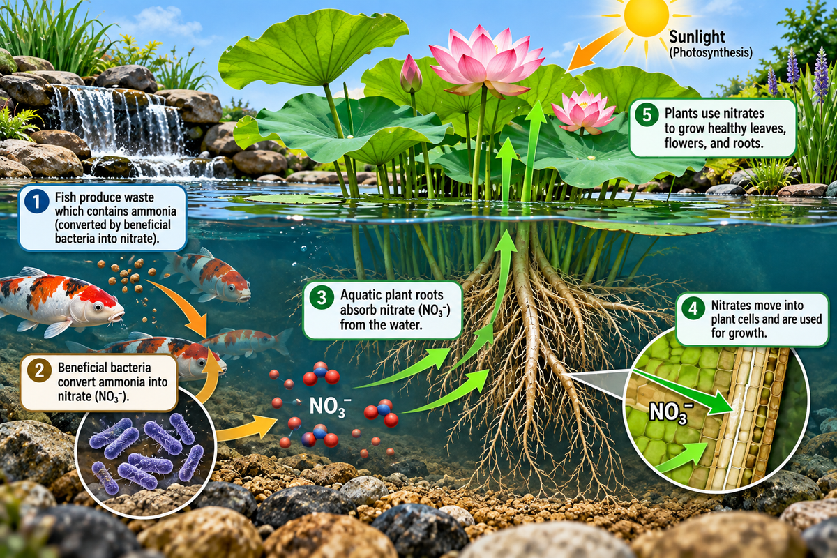 What Role Do Submerged Plants Play in a Pond?