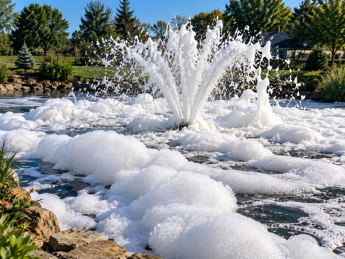 What If Soap Gets Into a Pondless Waterfall or Fountain?