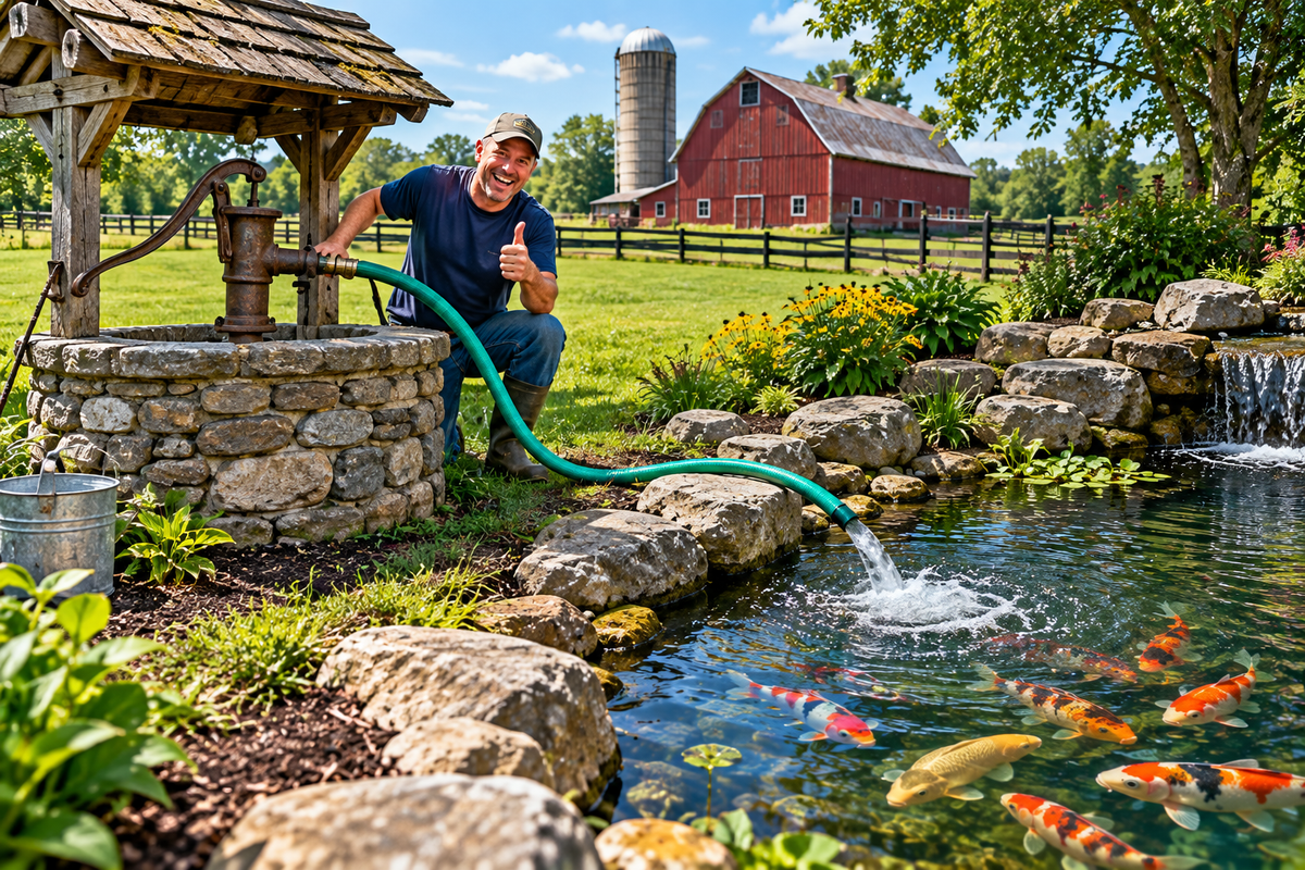 Can Well Water Be Used in a Fish Pond?