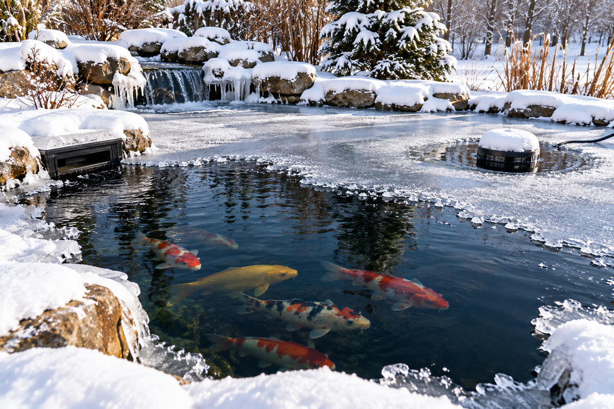 Tips for Winterizing Your Pond