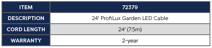 Oase Profilux Light Extension Cable 24'