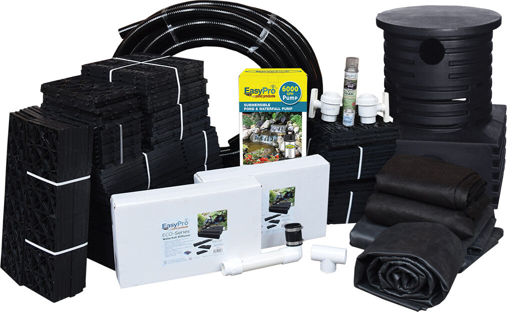 EasyPro Pro-Series Just-A-Falls Kit with 2’ Wide Waterfall Diffuser & Res-Cubes - Thumbnail 2