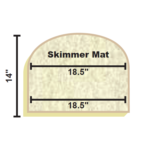 Aquascape REPLACEMENT Filter Pad for 6.0 / 8.0 Skimmer