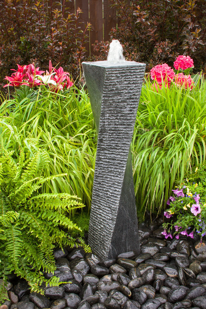 Blue Thumb Polished Twist - Granite Fountain Kit