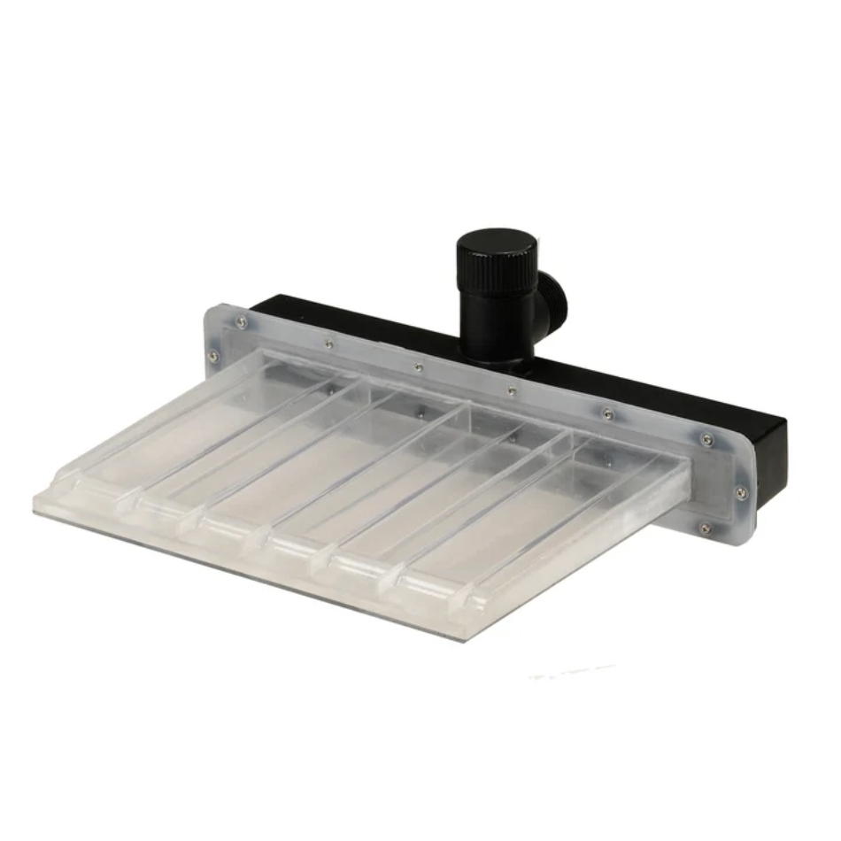 Pond Boss 14 in. White Lighted Waterfall Spillway