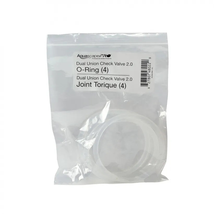 Aquascape REPLACEMENT 2.0 Check Valve O-Ring 4-Pack