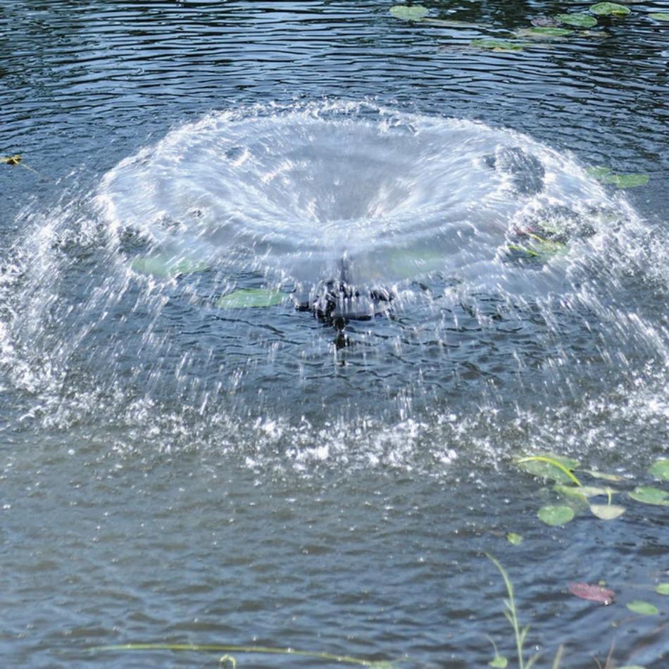 Pond Boss 1/4 HP Floating Fountain with Lights