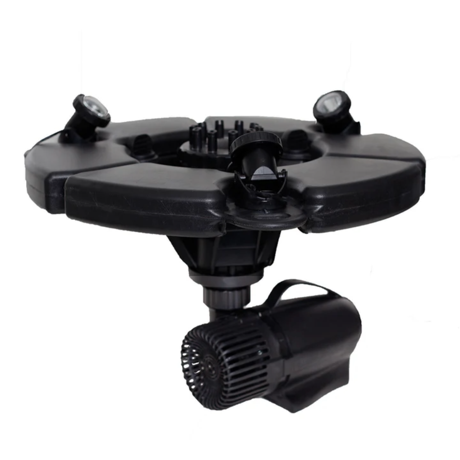 Pond Boss 1/2 HP Floating Fountain With Lights