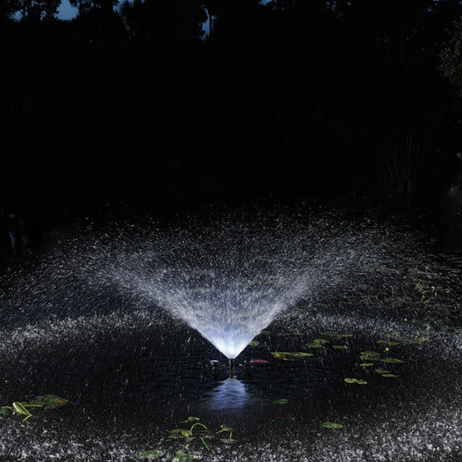 Pond Boss 1/4 HP Floating Fountain with Lights - Thumbnail 4