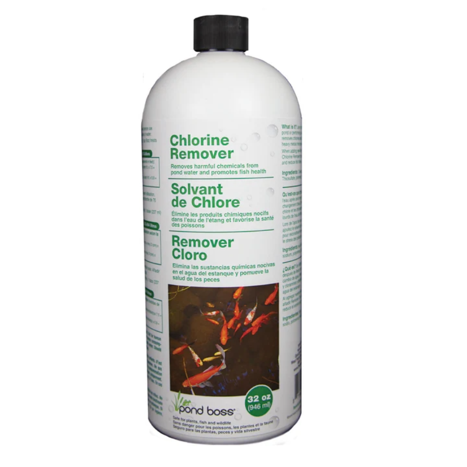 Pond Boss Chlorine Remover 32oz.