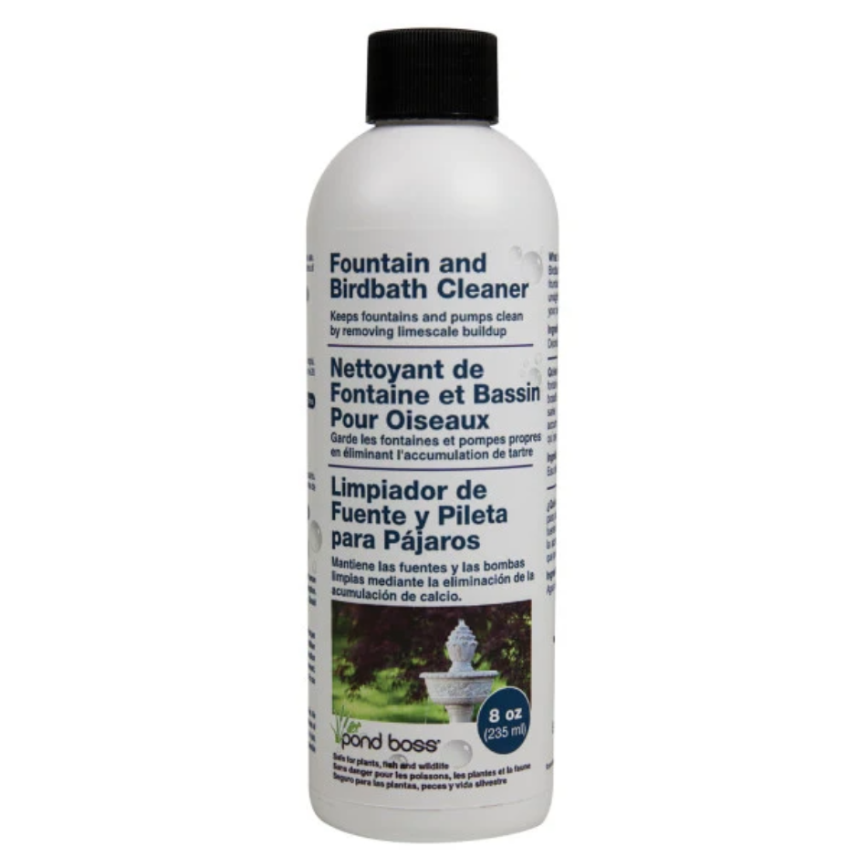 Pond Boss Fountain and Birdbath Cleaner 8oz.