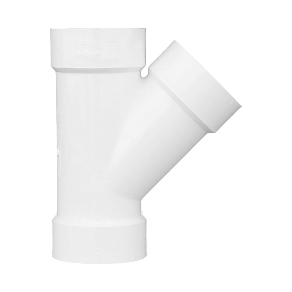 PVC Wye DWV