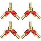 PondScape 3/8" Barbed Y Splitter w/Two Shut Offs
