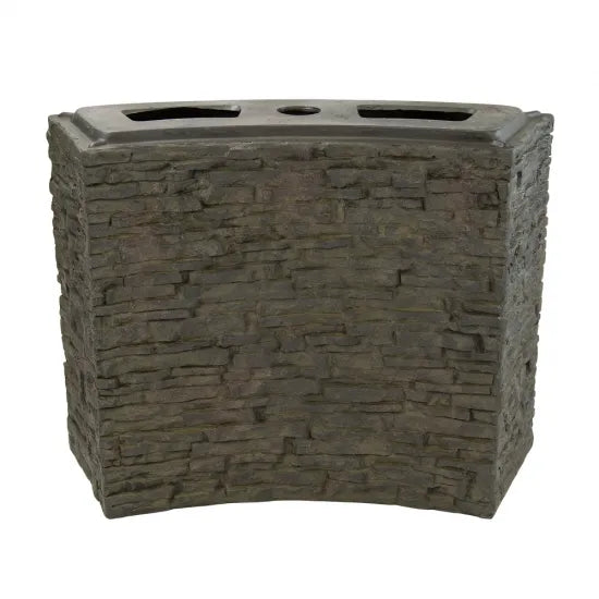 Aquascape Curved Stacked Slate Wall Component - Thumbnail 5
