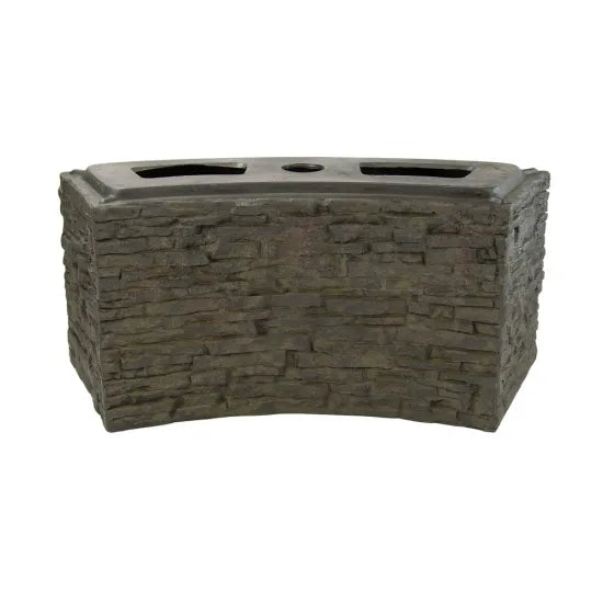Aquascape Curved Stacked Slate Wall Component - Thumbnail 3
