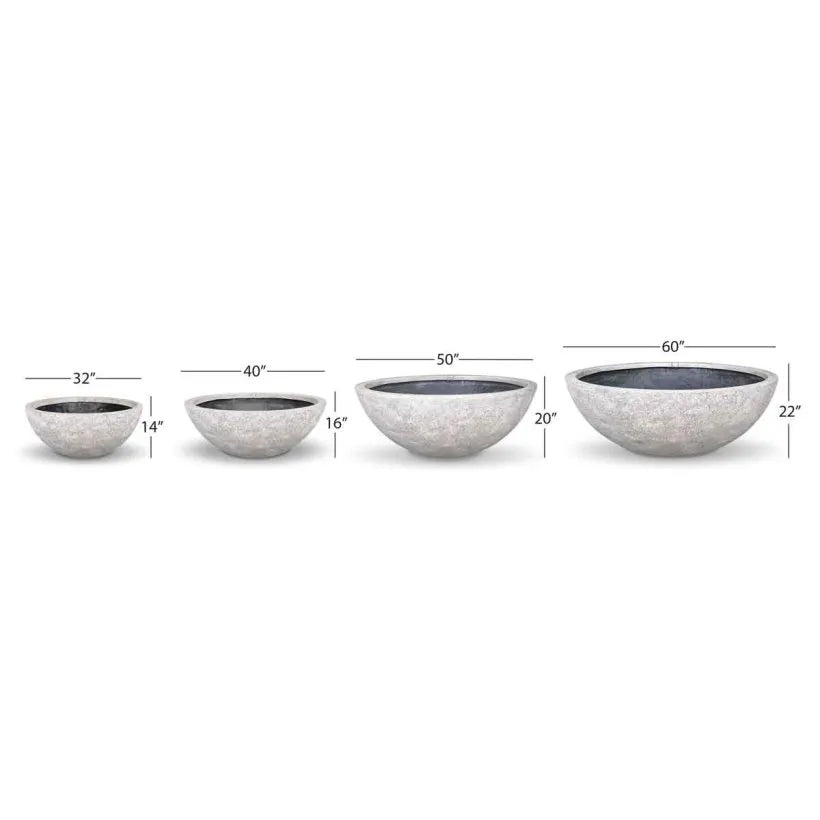 Aquascape Fountain Bowl - Lunar Gray