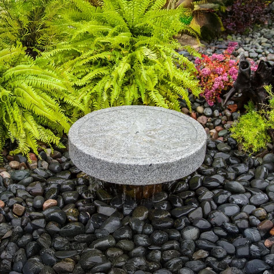 Blue Thumb Millstone Fountain Kit - Angled Style