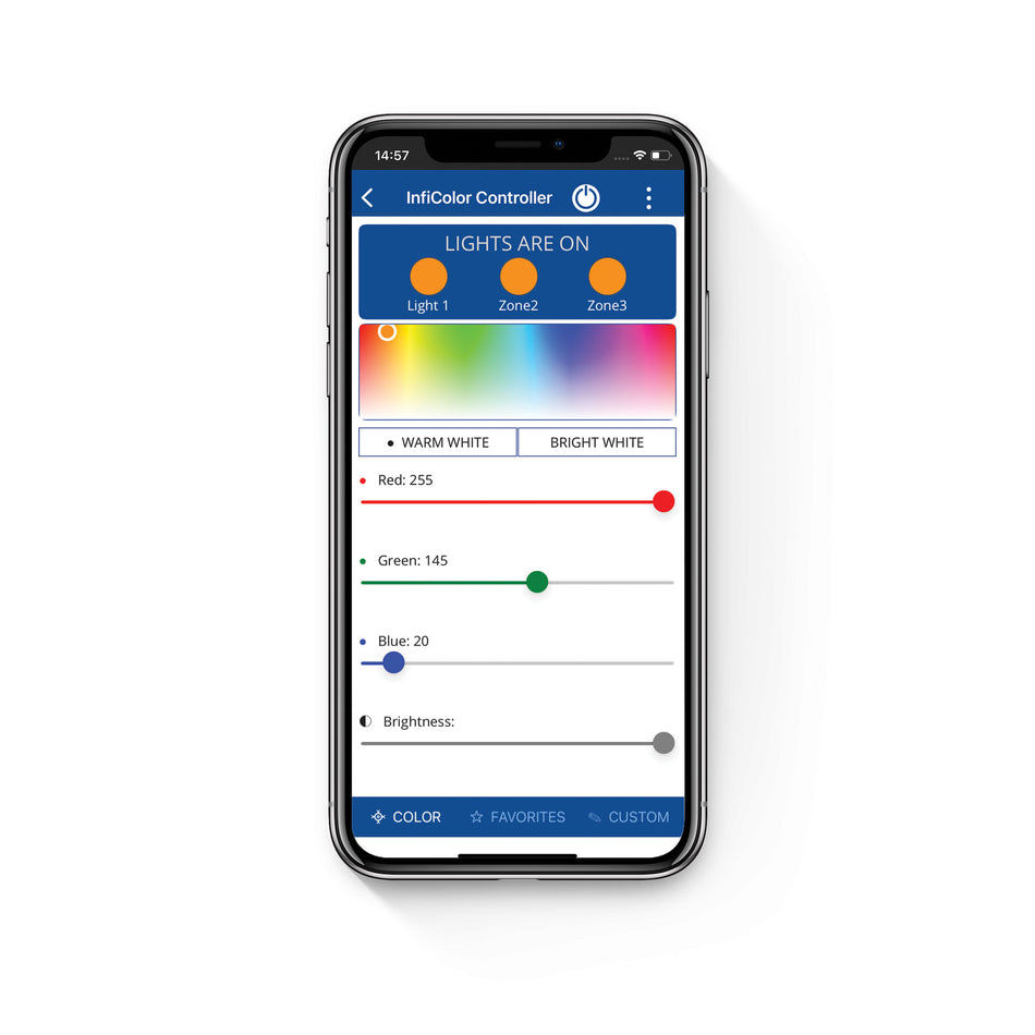 Atlantic Inficolor 3 Light Wiring Kit