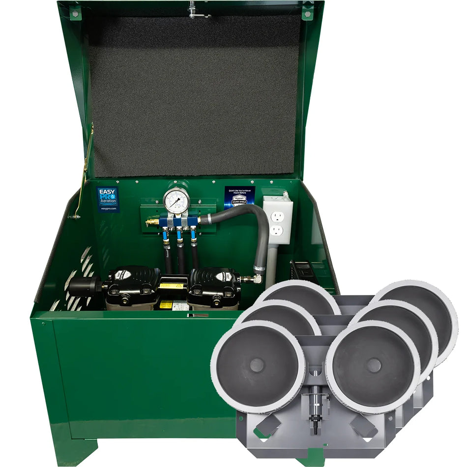 EasyPro PA83 Sentinel Deluxe 3/4HP Complete Aeration System