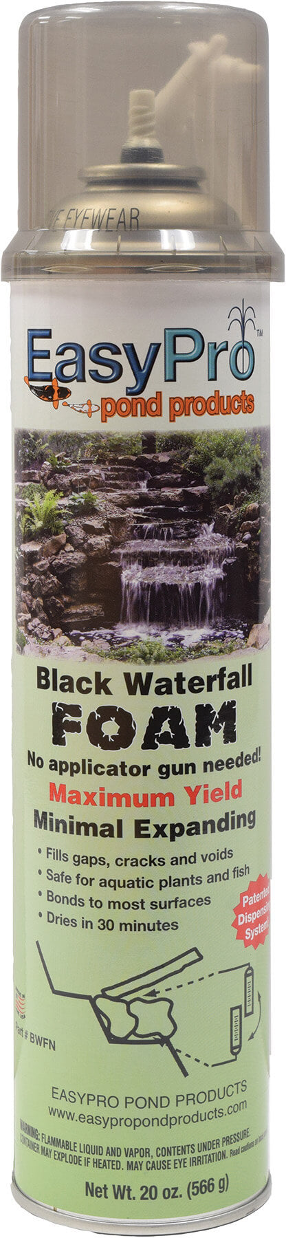 Easy Pro Black Waterfall Foam – Ready to use – 20 oz