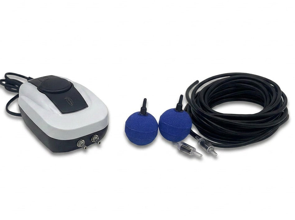 PondScape Cicada Pond & Aquarium Aeration Kit – 2 or 4 Outlet Air Pump