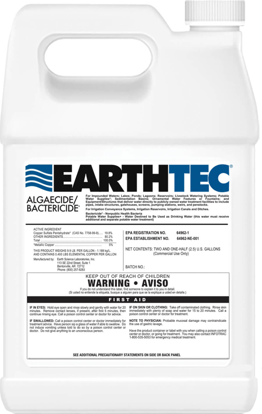 EarthTec Liquid Algaecide