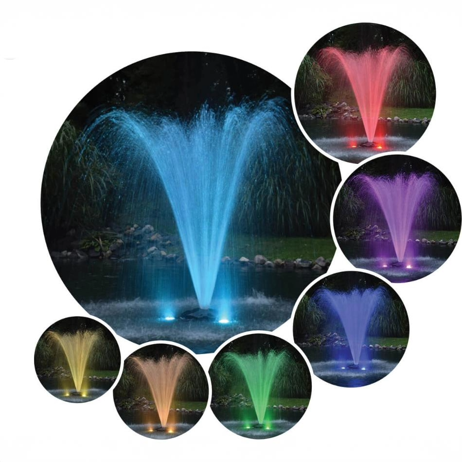 EasyPro AquaShine Stainless Steel Color Changing Light Kit - 6 Lights