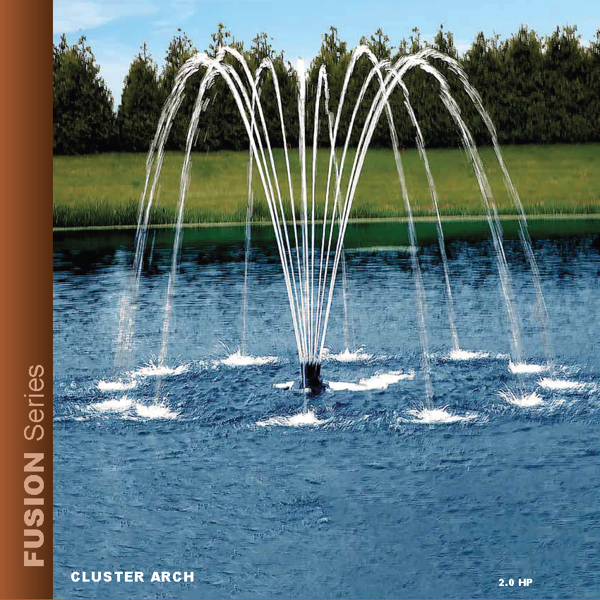 Aqua Control Fusion Series Aerating Floating Fountain - Thumbnail 3