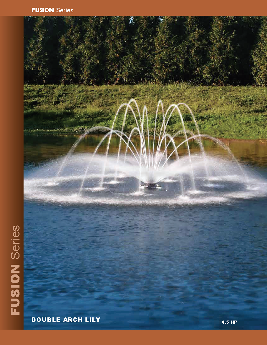 Aqua Control Fusion Series Aerating Floating Fountain 1/2HP - Thumbnail 5