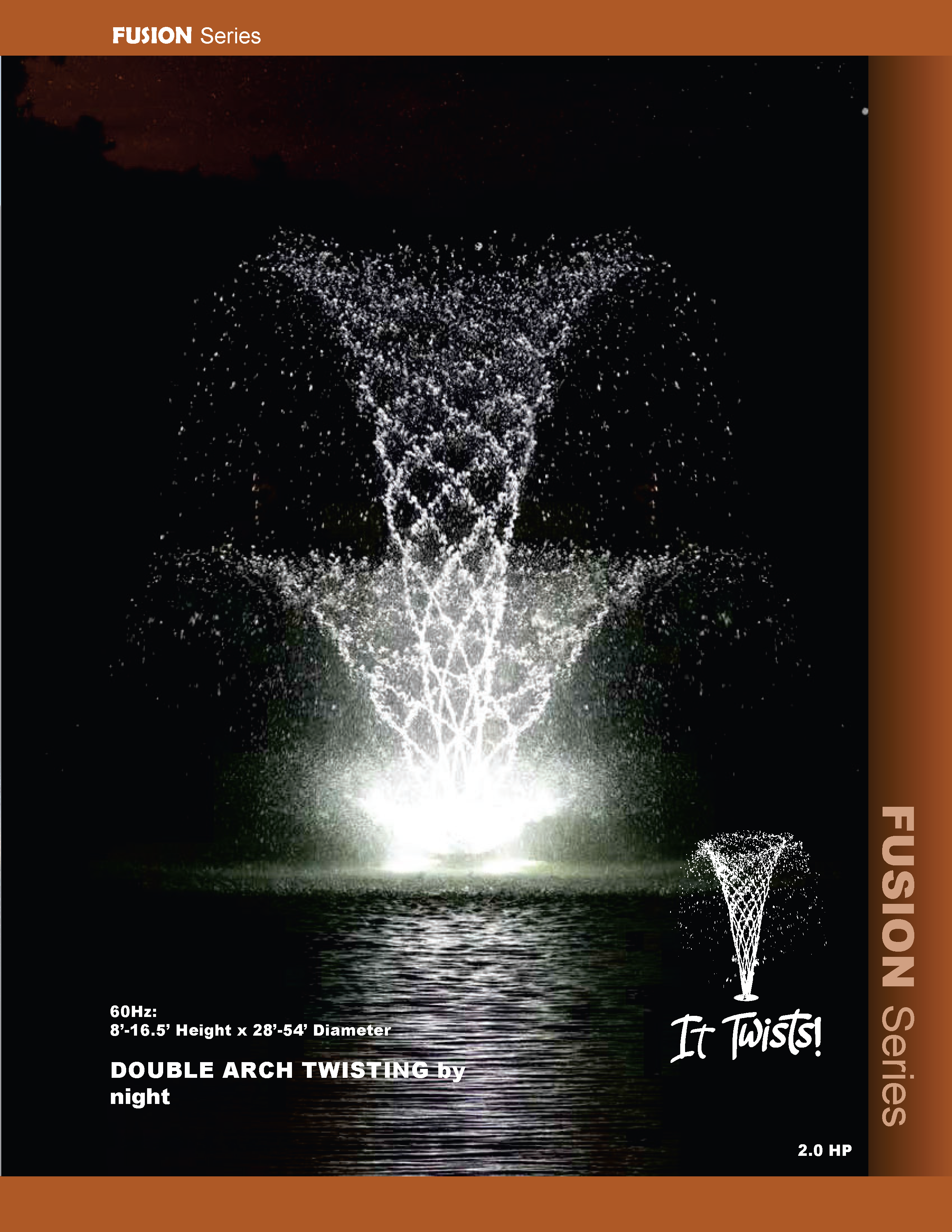 Aqua Control Fusion Series Aerating Floating Fountain - Thumbnail 2