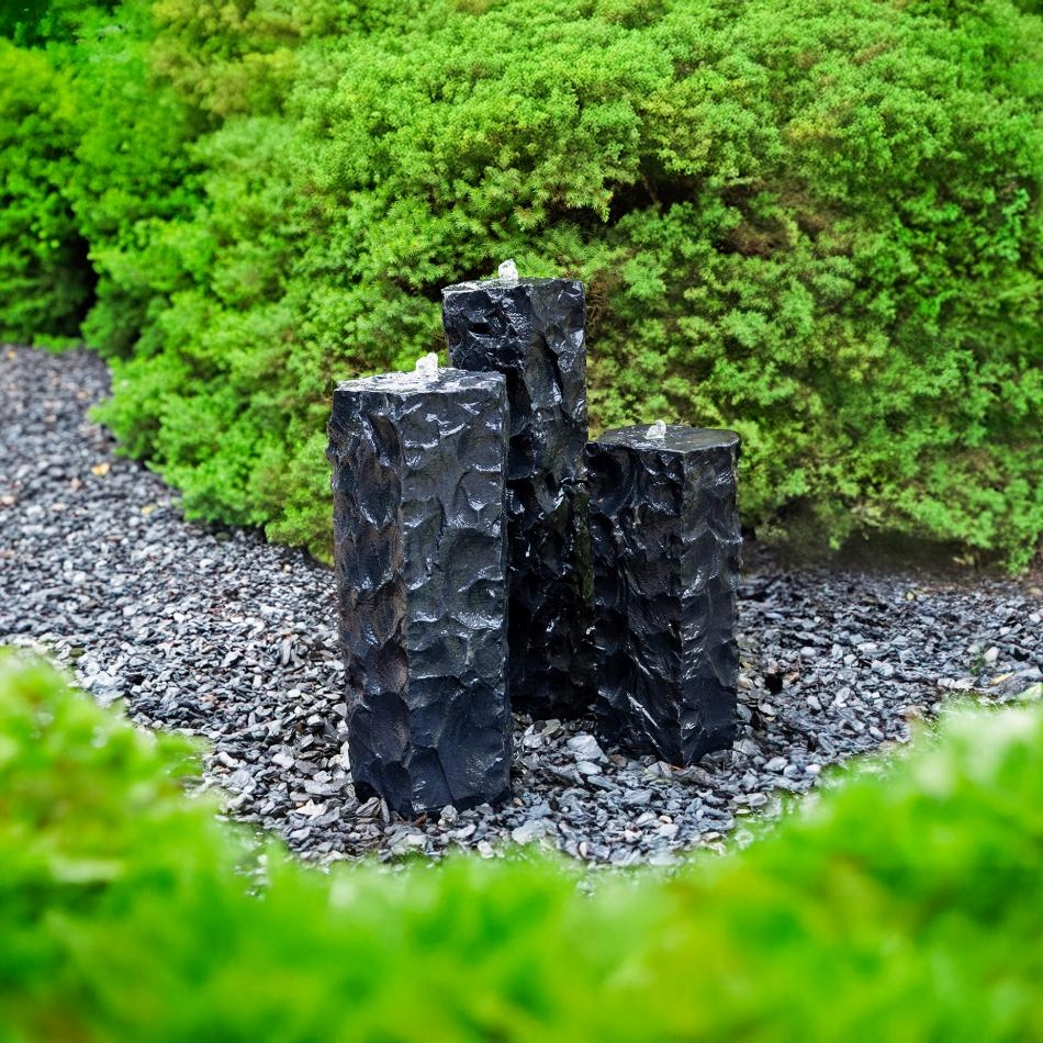 Easy Pro Tranquil Décor Midnight Basalt Fountain Trio
