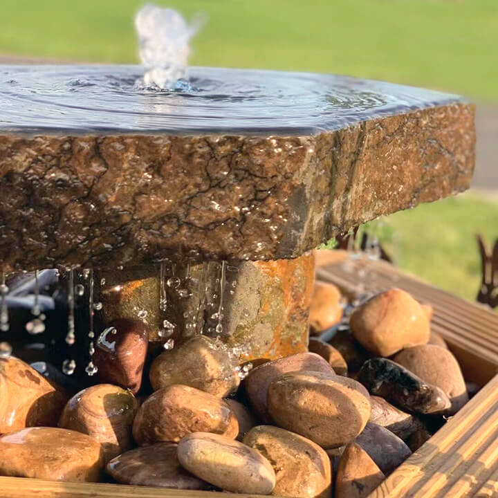 EasyPro Tranquil Décor Pedestal Fountain - Thumbnail 2