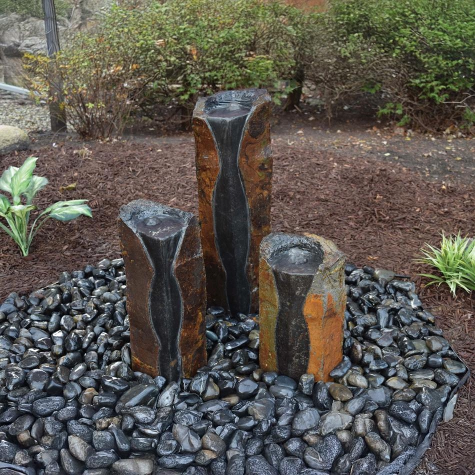 Easy Pro Tranquil Décor Modern Basalt Fountain Set or Kit