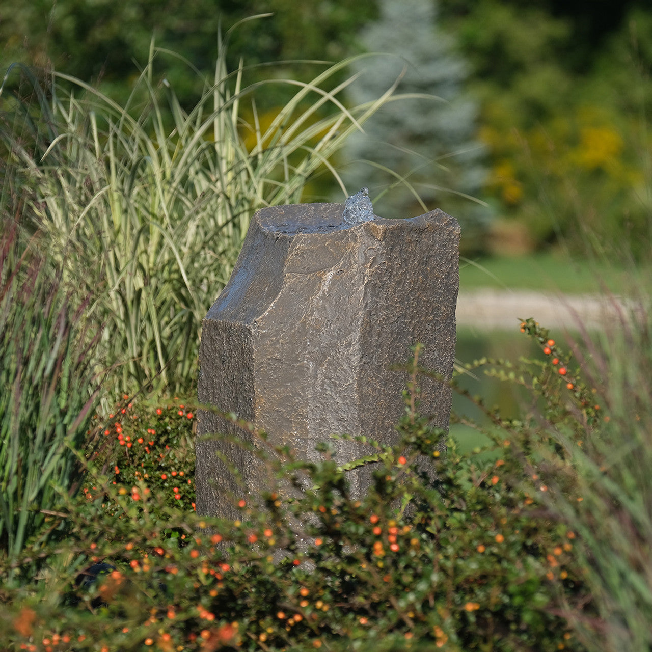 Hollow Springs GFRC Boulder Fountain - Complete Kit