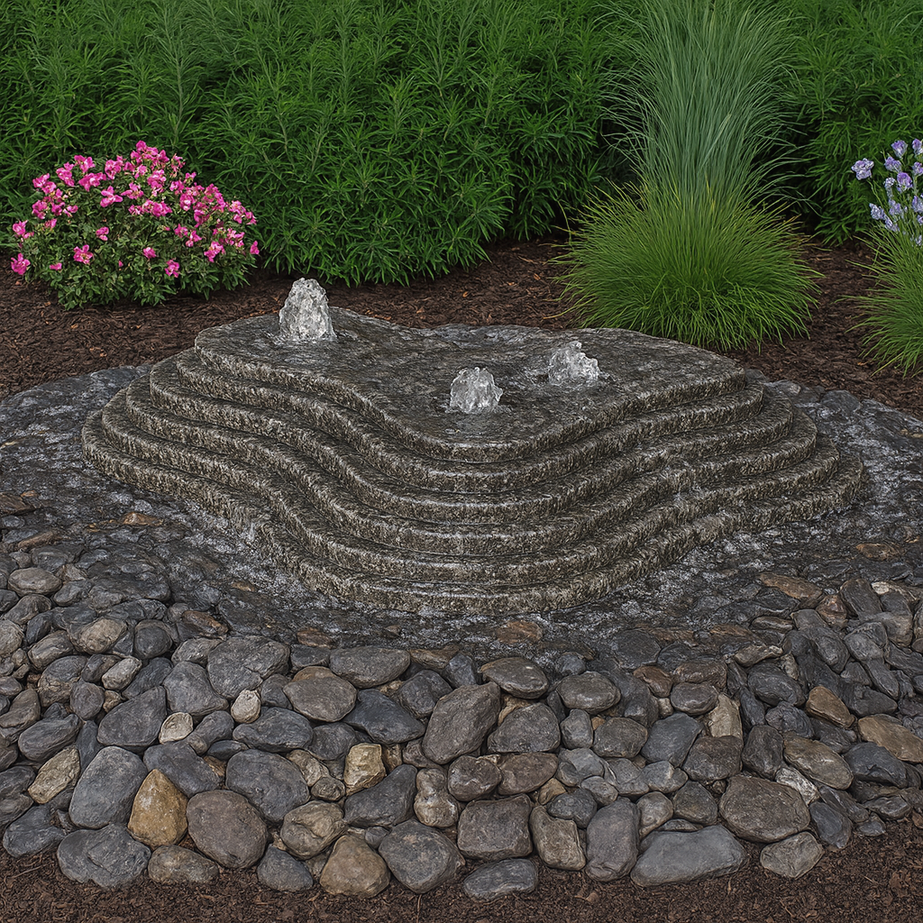 Blue Thumb Stepped Granite Fountain Kit