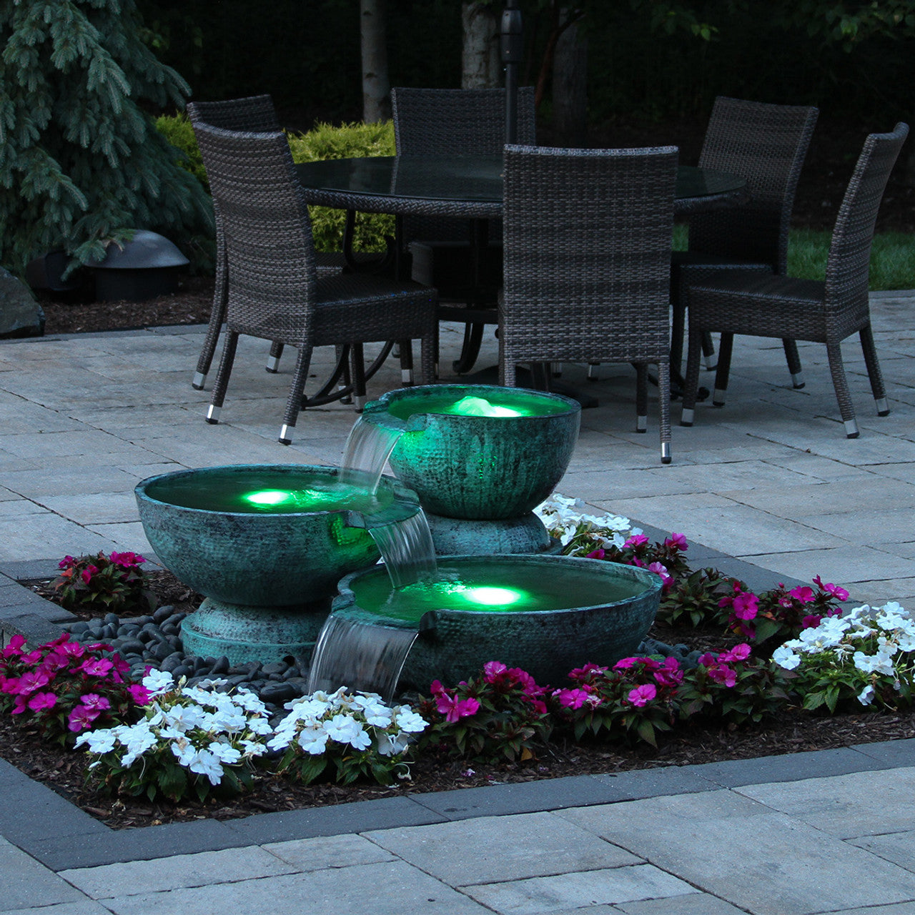 Blue Thumb Pedestal Stand for Bowls - Thumbnail 2