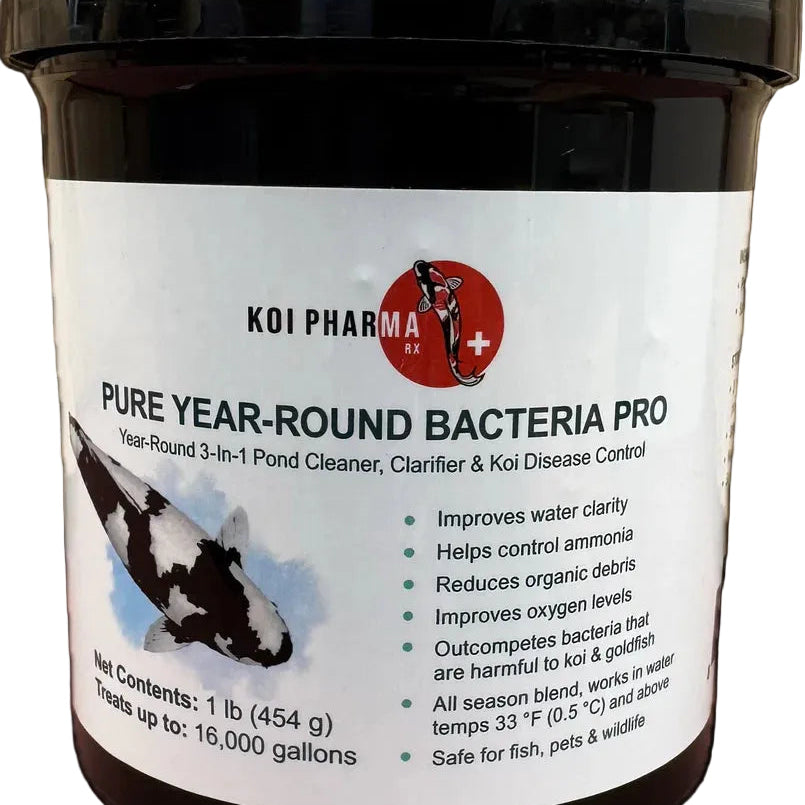 Koi Pharma Pure Year Round Pro Bacteria 3 in 1 Cleaner, Clarifier, & Disease Control