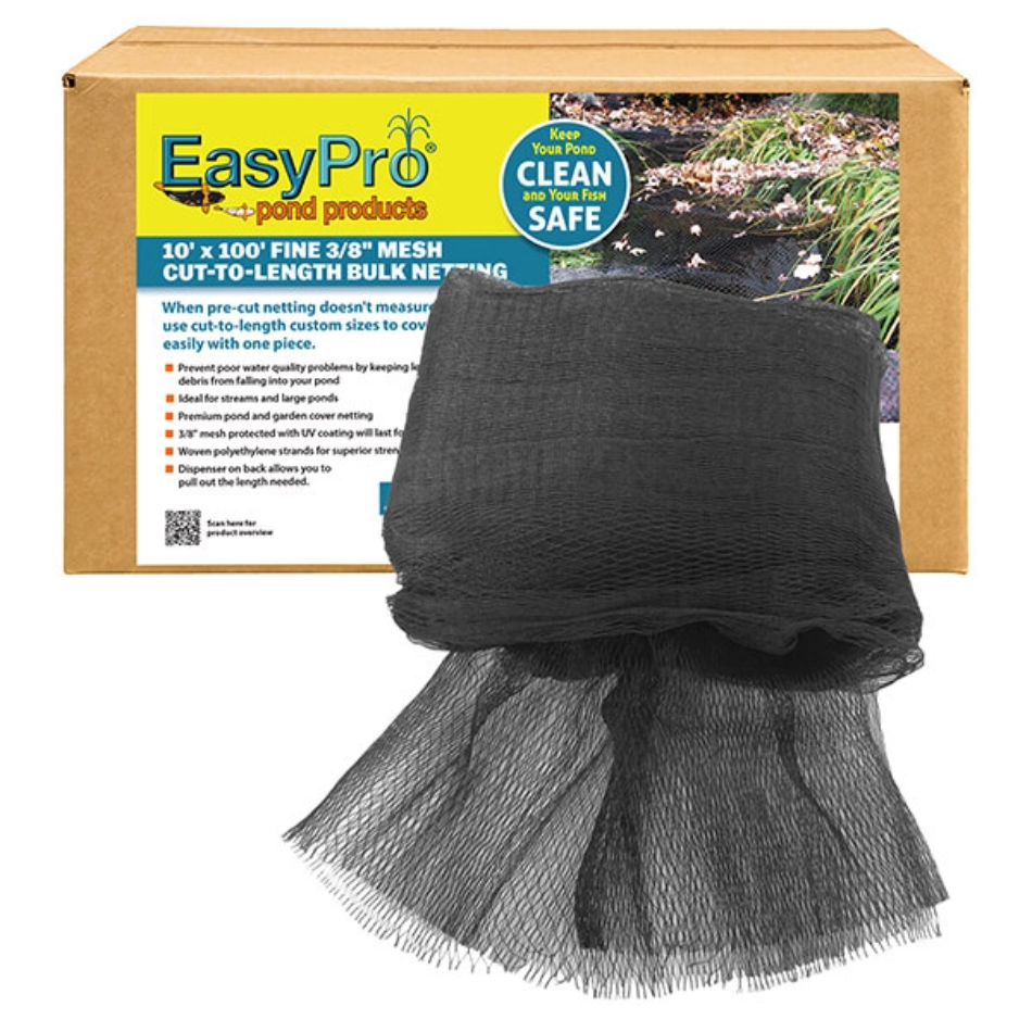 Easy Pro 3/8" Fine Mesh Premium Pond Cover Netting