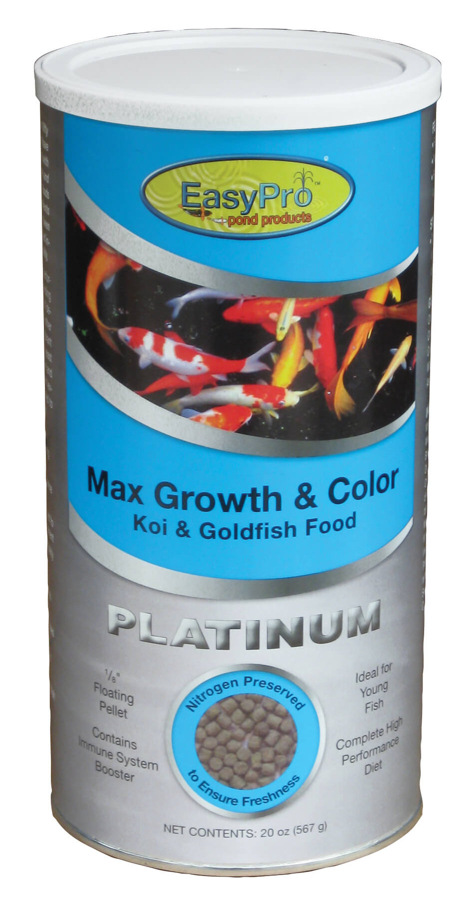 Easy Pro Platinum Koi & Goldfish Food – Max Growth & Color