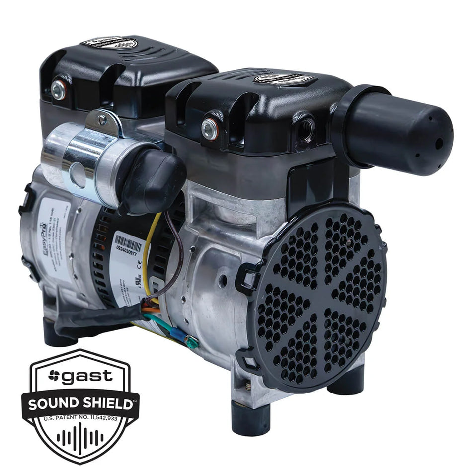 EasyPro Stratus SRC Series Single Rocking Piston Compressor w/Sound Shield