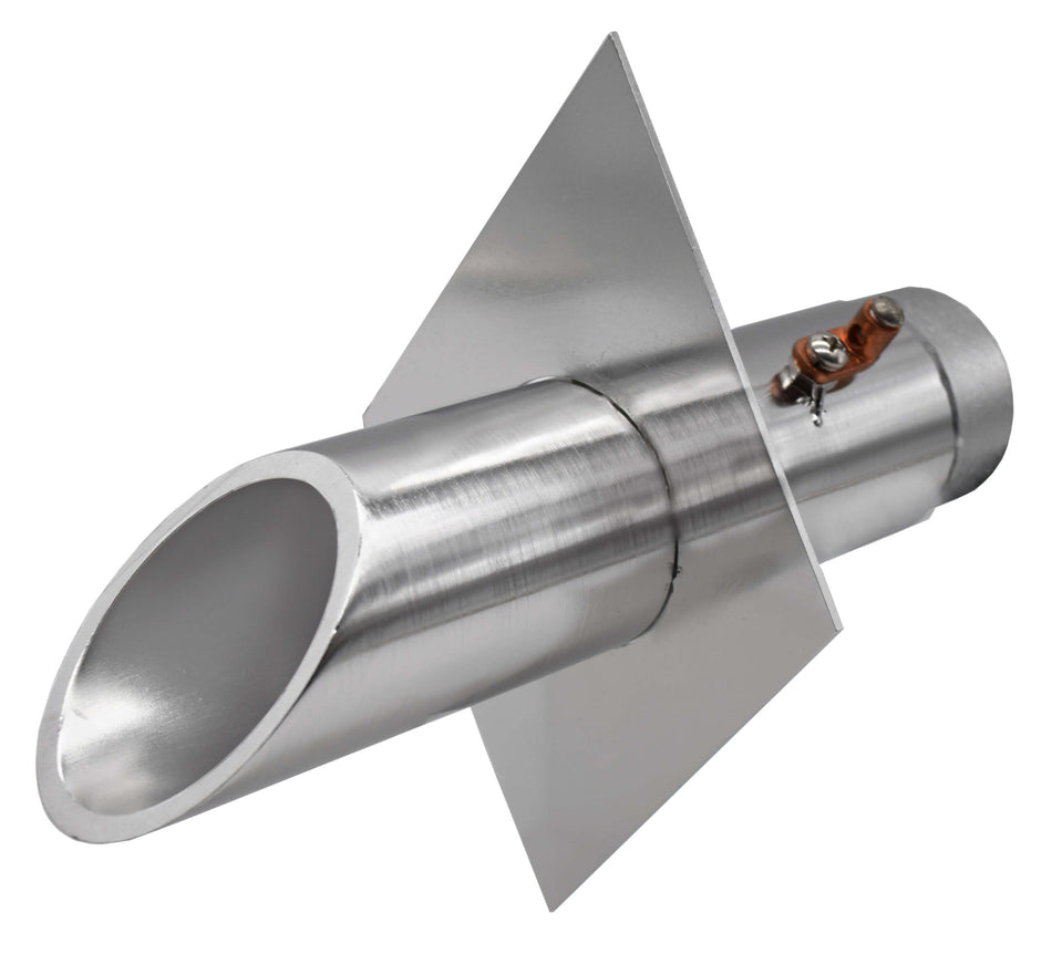 EasyPro SWS2DN Vianti Falls Stainless 2" Round Scupper With Diamond Wall Plate