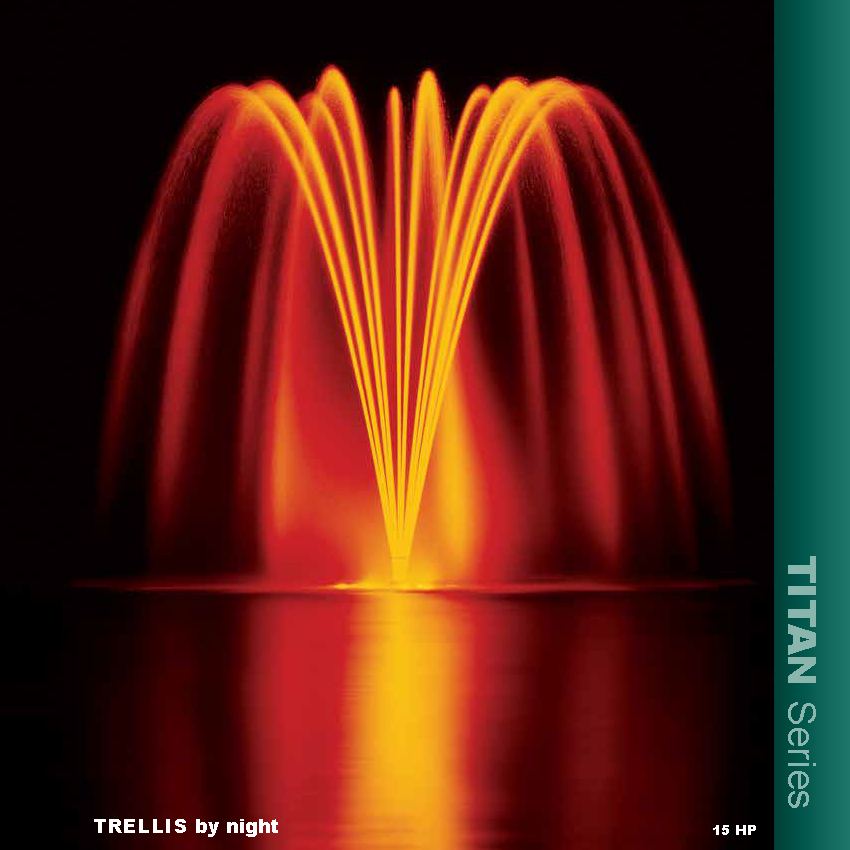 Aqua Control Titan Series 10HP Fountain