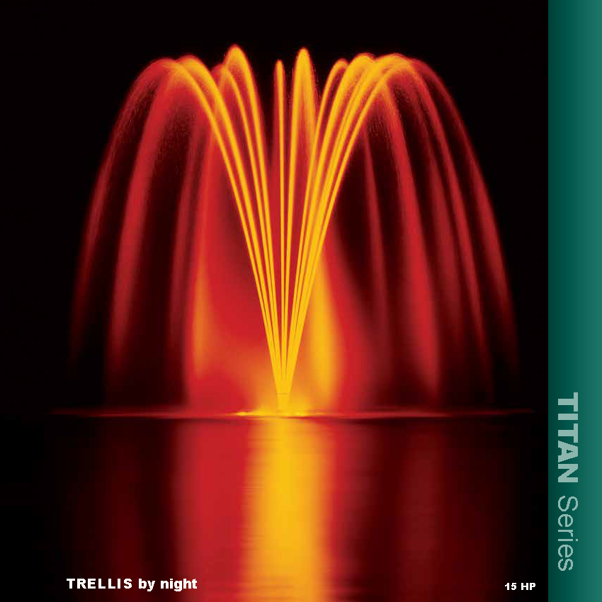 Aqua Control Titan Series 25HP Fountain