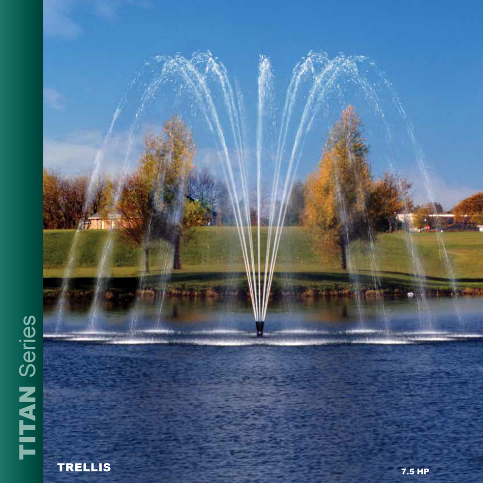 Aqua Control Titan Series 10HP Fountain