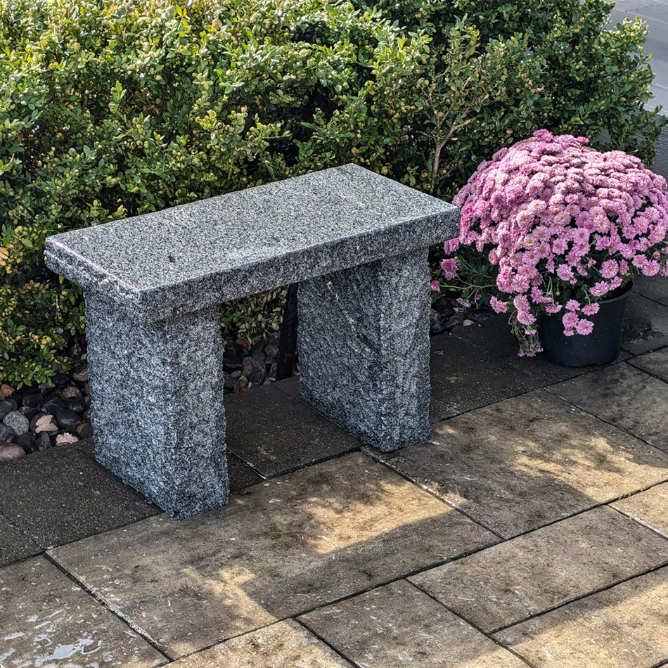 Blue Thumb Grey Granite Bench