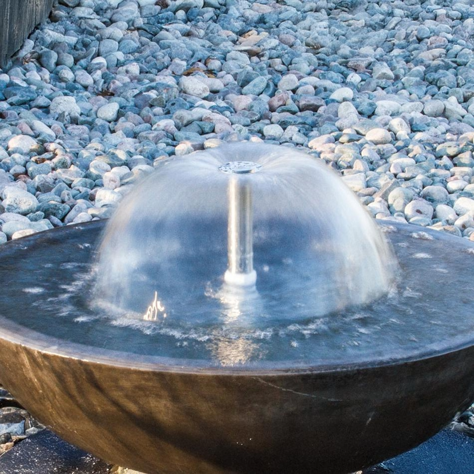 Blue Thumb Stainless Steel Mushroom Fountain Nozzle